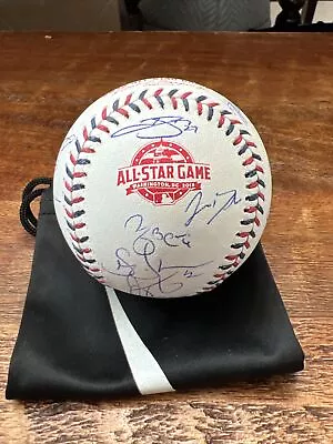 2018 NL All Star Team Signed Baseball JSA Coa Votto Molina Freeman Arenado • $2499