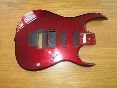 IBANEZ EX SERIES GUITAR BODY - MADE IN KORAN IN EARLY 1990's - CANDY RED • $170