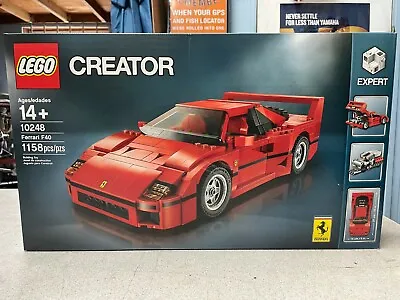 Lego - Ferrari  F40  Unopened Retired Set 1158 Pcs #10248 • $811.84