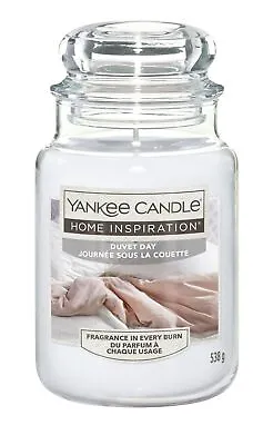 £11.90 • Buy Yankee Candle Home Inspiration Scented Large Jar Duvet Day Burn Time 100-125 ...