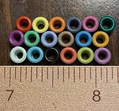 Eyelets: 3/16  (5 Mm) 25/pk ~Choose From 18 Colors ~ Free Ship Offer Available • $1.59
