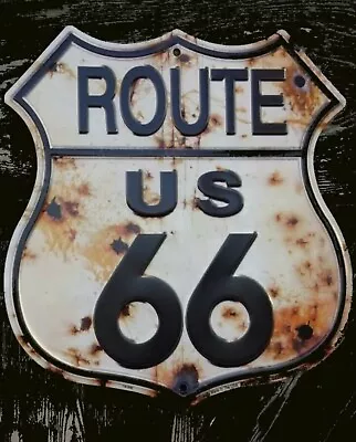 Route 66 Vintage Style Metal Sign • $25