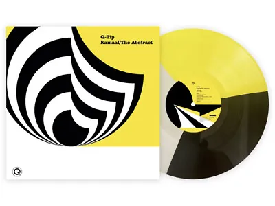 Q-Tip Kamala/The Abstract Sealed 180g Black White & Yellow Segment VMP Vinyl • $49.77