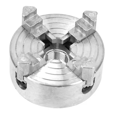 Z011A Zinc Alloy 4-Jaw Chuck Clamp Accessories Suitable For Mini Metal Lathes • £30.70