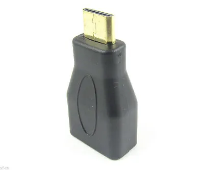 1pc Mini HDMI Male Type C To HDMI Female Type A Gold Plated Adapter Converter • $1.83