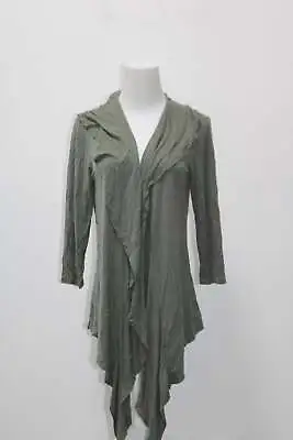 Mossimo Women's Cardigan Olive M Pre-Owned • $8.99