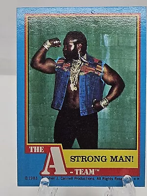 1983 Topps The A-Team #12 Strong Man MR. T • $2.49