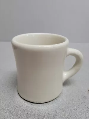 Vintage Victor Cream White Diner Coffee Cup Classic Heavy Restaurant Ware Mug • $13.25