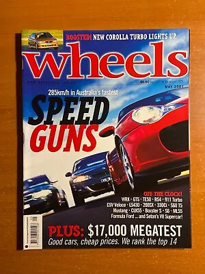 Wheels Magazine - May 2001 - WRX - GTS - 911 Turbo - ML55 - CSV Veloce • $14.90