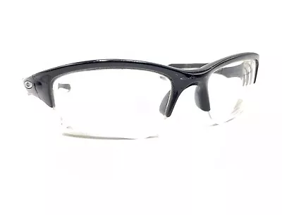 Oakley Quarter Jacket OO9200-01 Black Half Rim Sunglasses Frames 61-11 122 USA • $69.99