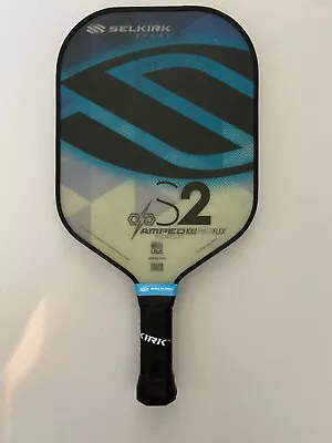 Selkirk Sport Pickleball Paddle AMPED S2 Midweight Blue/Black Factory 2nd • $89.99