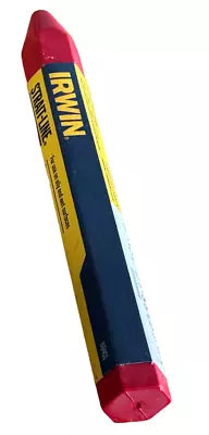 Irwin Strait Line - 66401 - Red Lumber Crayon For Use On Oily & Wet Surfaces • $8.09