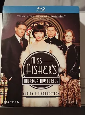 Miss Fisher's Murder Mysteries: Series 1-3 Collection (Blu-ray) • $35