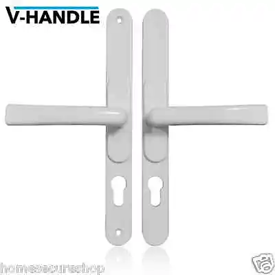 VERSA Universal UPVC Door Handles. Adjustable PZ - White • £29.99