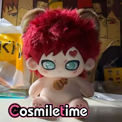 Naruto Gaara 20cm Plush Doll Stuffed Dress Up Toy Anime Plushie Game Gift • $26.98