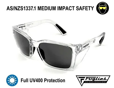 Safety Sunglasses - UV Wraps 6206C AS/NZS1337.1 UV400 Safety Glasses • $32.95