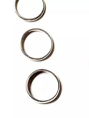 925 Sterling Silver Toe Rings For Women Size 2 - 2.5 And Size 3 Low Price • $15