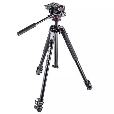 Manfrotto 190X Tripod & XPRO Fluid Head (2ND) • $439.85