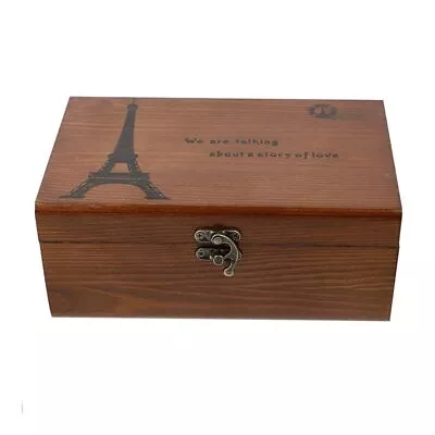 Sewing Kit Box Wooden Box Needle Thread Storage Case Sewing  Storage Case • $27.45