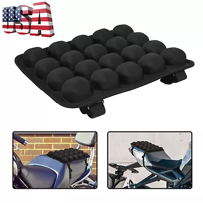 3D Air Pad Motorcycle Seat Cushion Front & Rear Pressure Release 8.8''×11.6' • $19.99