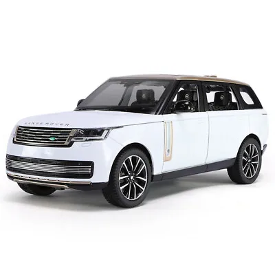 1:24 Land Rover Range Rover SV Diecast Model Car Toy Collection Light&Sound Kids • £29.51