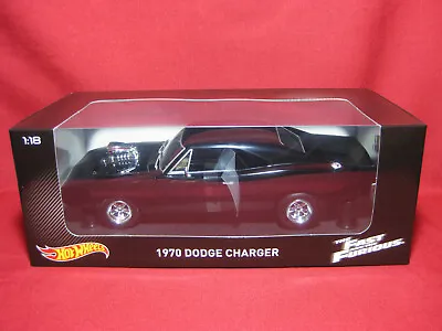 1:18 Fast And The Furious Dom's 1970 Dodge Charger Blown Hot Wheels Movie Car • $182.67