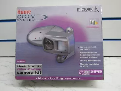 Micromark Home Cctv System Mm23142 Black And White Video Starting Kit • £15