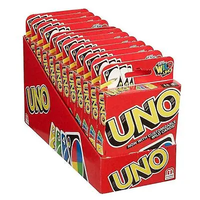 UNO Card Game With WILD CARDS Latest Version Great Family Fun UK SELLER • £4.75