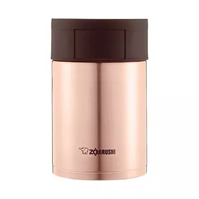 Zojirushi Stainless Steel Food Jar 450ml SW-HC-45-NM Rose Gold 4974305214706 • $96.76