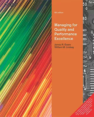 Managing For Quality And Performance Excellence By Evans 9th ED-'Ship From USA' • $30.71