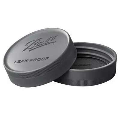 Ball 1440010812 Plastic Leak-Proof Regular Mouth Storage Lid For Mason Jars • $11.31