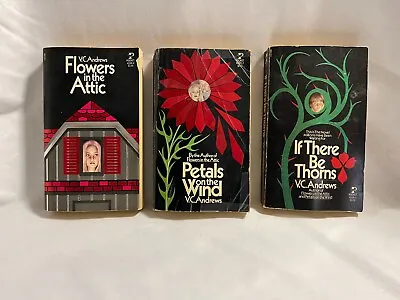 $15.50 • Buy Lot Of 3 Vintage V.C. Andrews Books