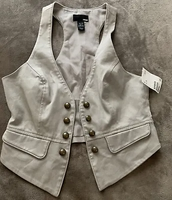 H&M Vest Womens Size 6 Tan • $5