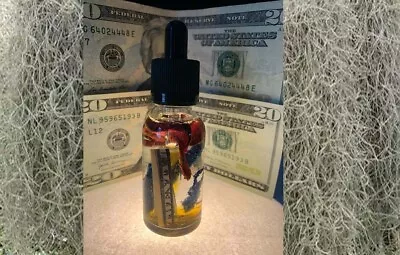 Triple Fast Luck Oil Money Drawing Voodoo Doll Moss Included Read Description! • $22.01