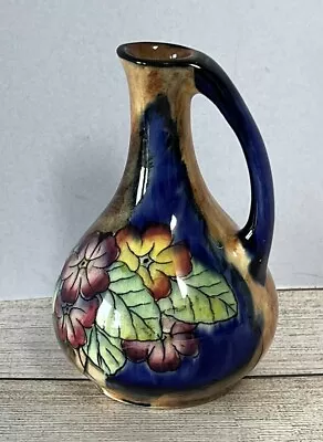 Vintage Art Deco Small Jug Vase Primula H & K Tunstall Signed R Grocott • £12