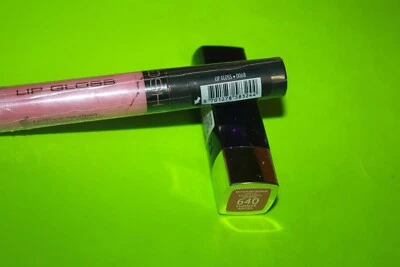 $29.99 • Buy RIMMEL Moisture Renew Lipstick #640-Summer Angel. New + Gosh LIP Gloss 0068