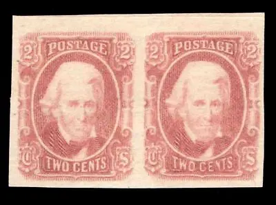 Momen: Us Stamps Csa #8 Pair Mint Og H Vf+ Lot #78743 • $160