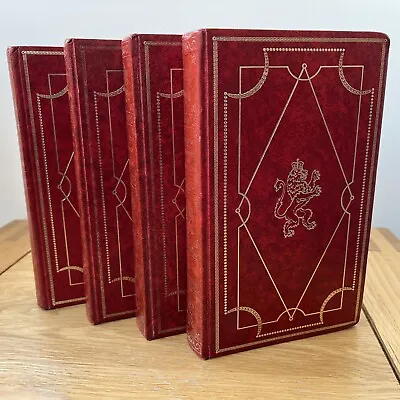 Vintage History Of England Volumes 1-4 Books Lord Macaulay Hardcover 1967 Heron • £14.95