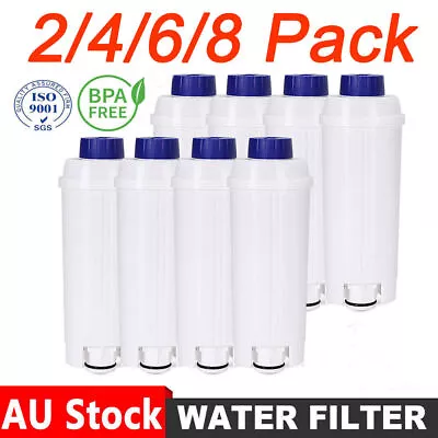 8PACK DLSC002 Water Filter For Delonghi Magnifica Coffee Machine ECAM 22.110.SB • $19.85