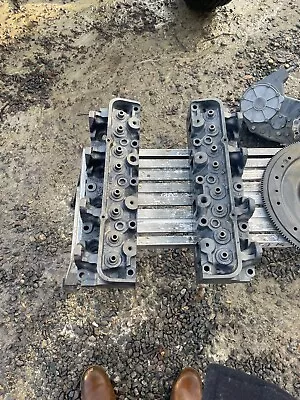 1976 Ford 360 390 Fe Complete Cylinder Head Assemblies (pair) • $399