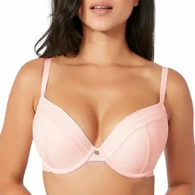 Boux Avenue Pink Mix Laila TShirt Bra 28-40 A-G Padded Full Cup Lingerie • £6.25
