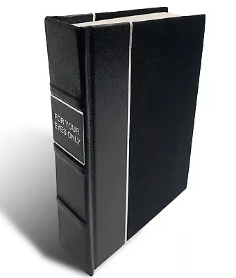 For Your Eyes Only (Leather-bound) Ian Fleming Hardcover Book • $79.99