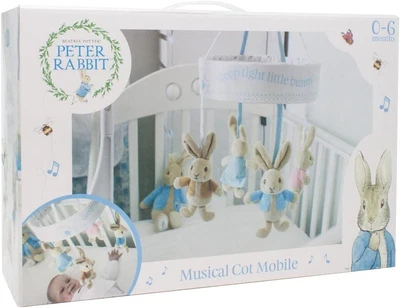 £38.39 • Buy Rainbow Designs Peter Rabbit Musical Cot Mobile, 200 G 