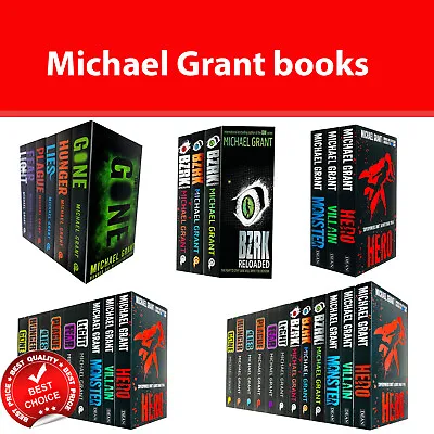 Michael Grant Books Gone Series BZRK Series Monster Series | Variation Listing • £17.88