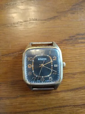 RAKETA Vintage USSR Soviet Wrist Watch  Working • £40