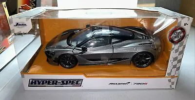 Jada Mclaren 720S Hyper Spec 2022 New Release HTF Rare Sports Car Gray • $25