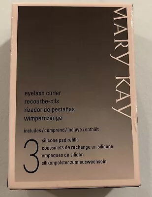 MARY KAY Eye Lash  Curler With 3 Silicone Pad Refills - NEW • $16.99