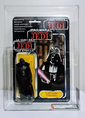 $745 • Buy AFA 75 Darth Vader Vintage Star Wars Palitoy Trilogo Action Figure Kenner MOC 