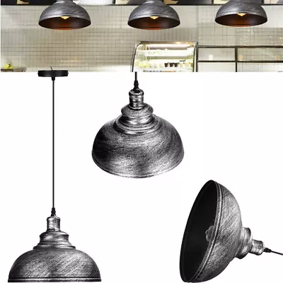 Industrial Vintage Ceiling Lights Metal Rustic Retro Lamp Ceiling Pendant Light • $23.98