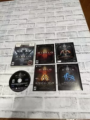 Diablo 3 Reaper Of Souls Ultimate Evil Edition PlayStation 3 PS3 CIB EXCELLENT • $11.89